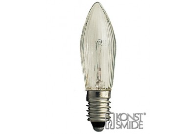 Konstsmide Spare 7-9 Welcome Candle Light Bulb 34V / 3W (pack of 3)
